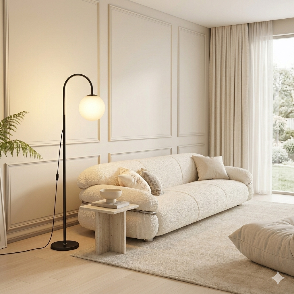 Arc Floor Lamp | Black 3-Color